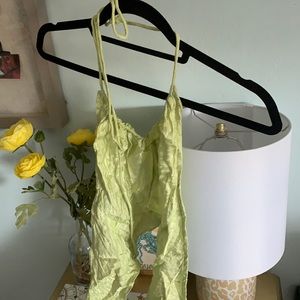 Halter neck sheer top!